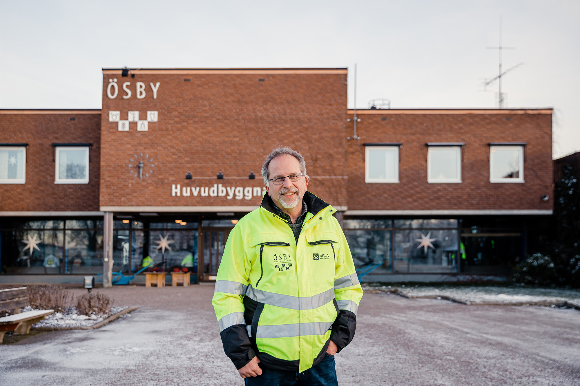 Börje Andersson, skolans rektor.