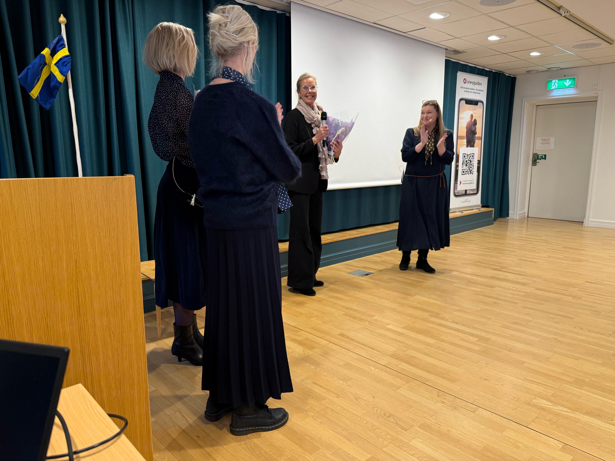 presentation av Lewyguiden med Malin Sköld, expandias delägare