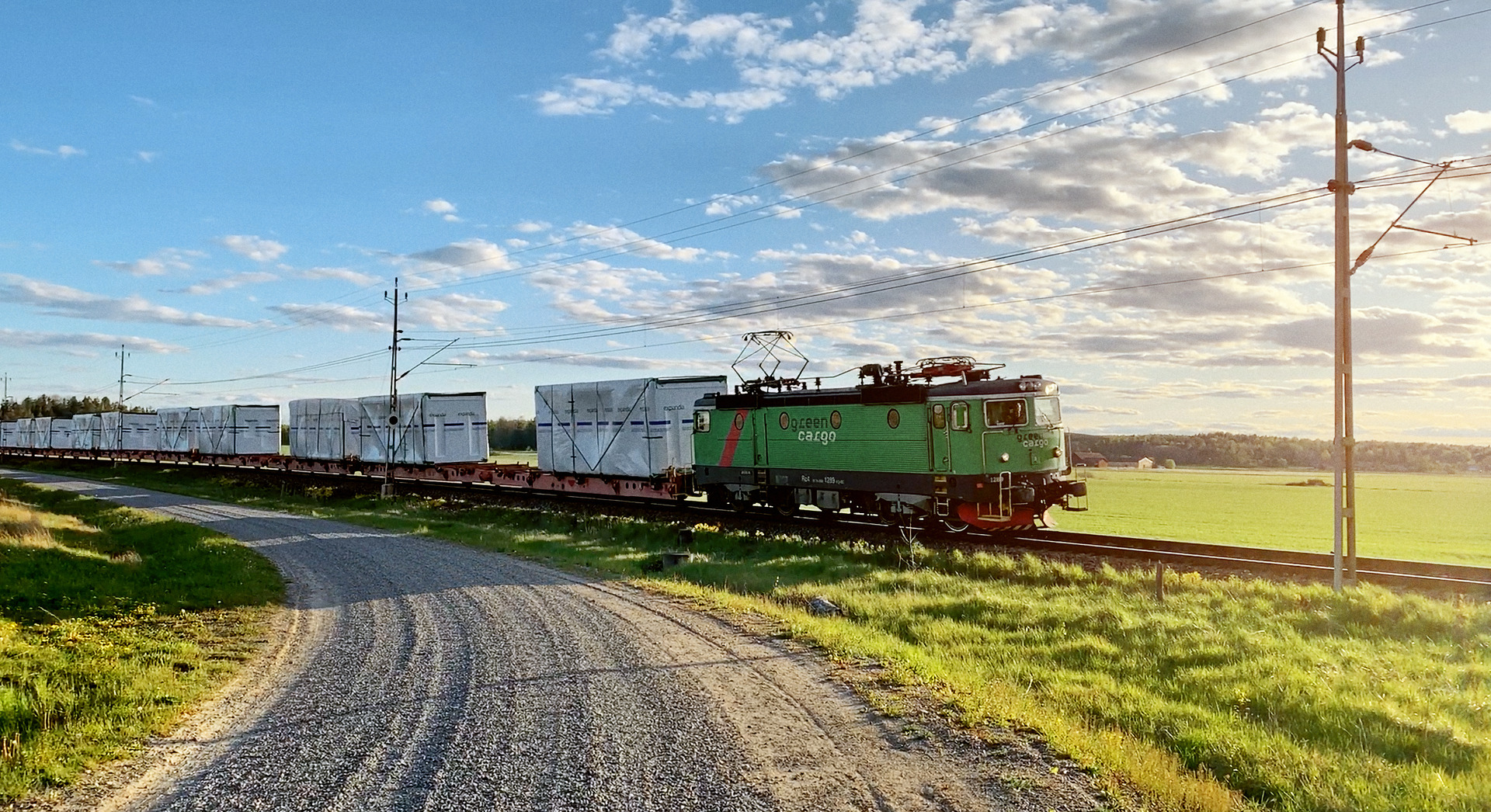 tåg transport green cargo järnväg